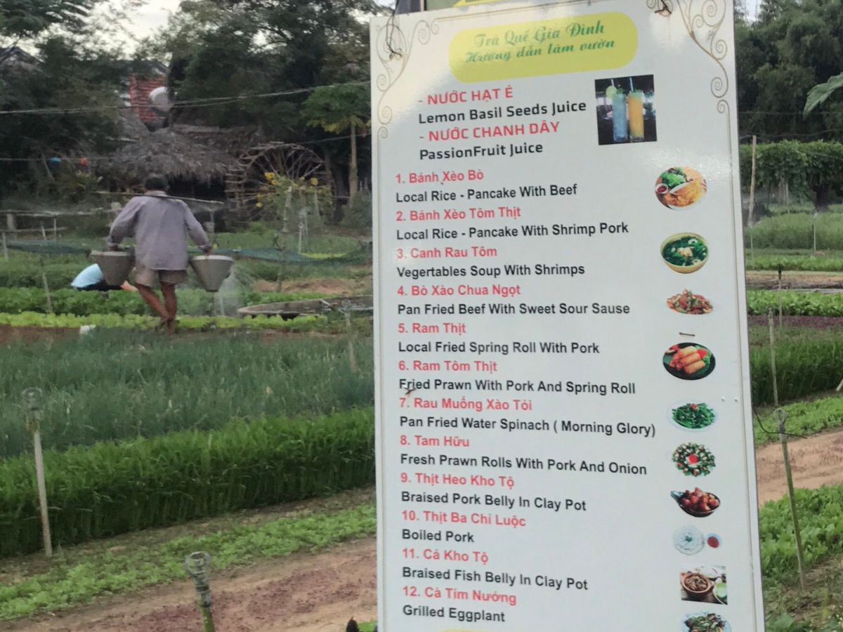 Cooking Class & Restaurant at Tra Que Vegetable Village
