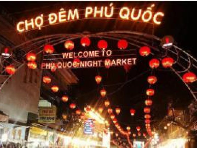 Phu Quoc Market night