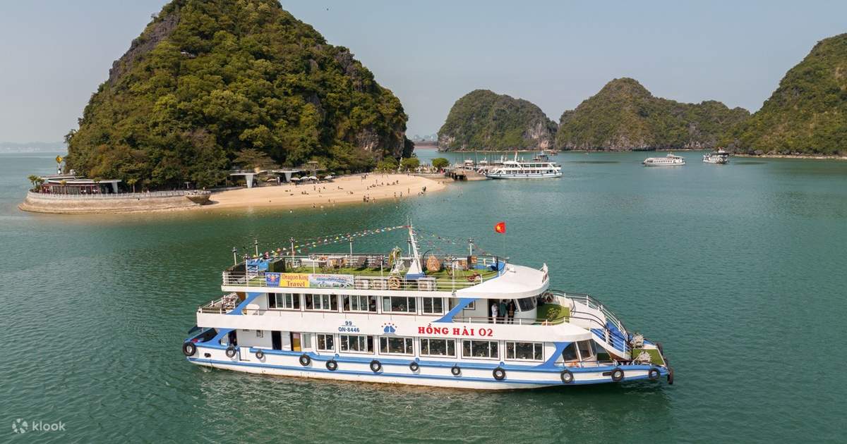 Halong Bay One Day Tour with 6 Hours Luxury Cruise