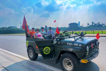 Travel Experience Hanoi By jeep in 4.5 hours (update 2024) 