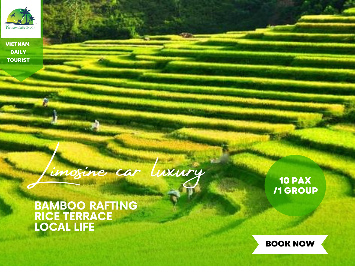 Explore Rice Terrace with Classic Tour in Pu Luong