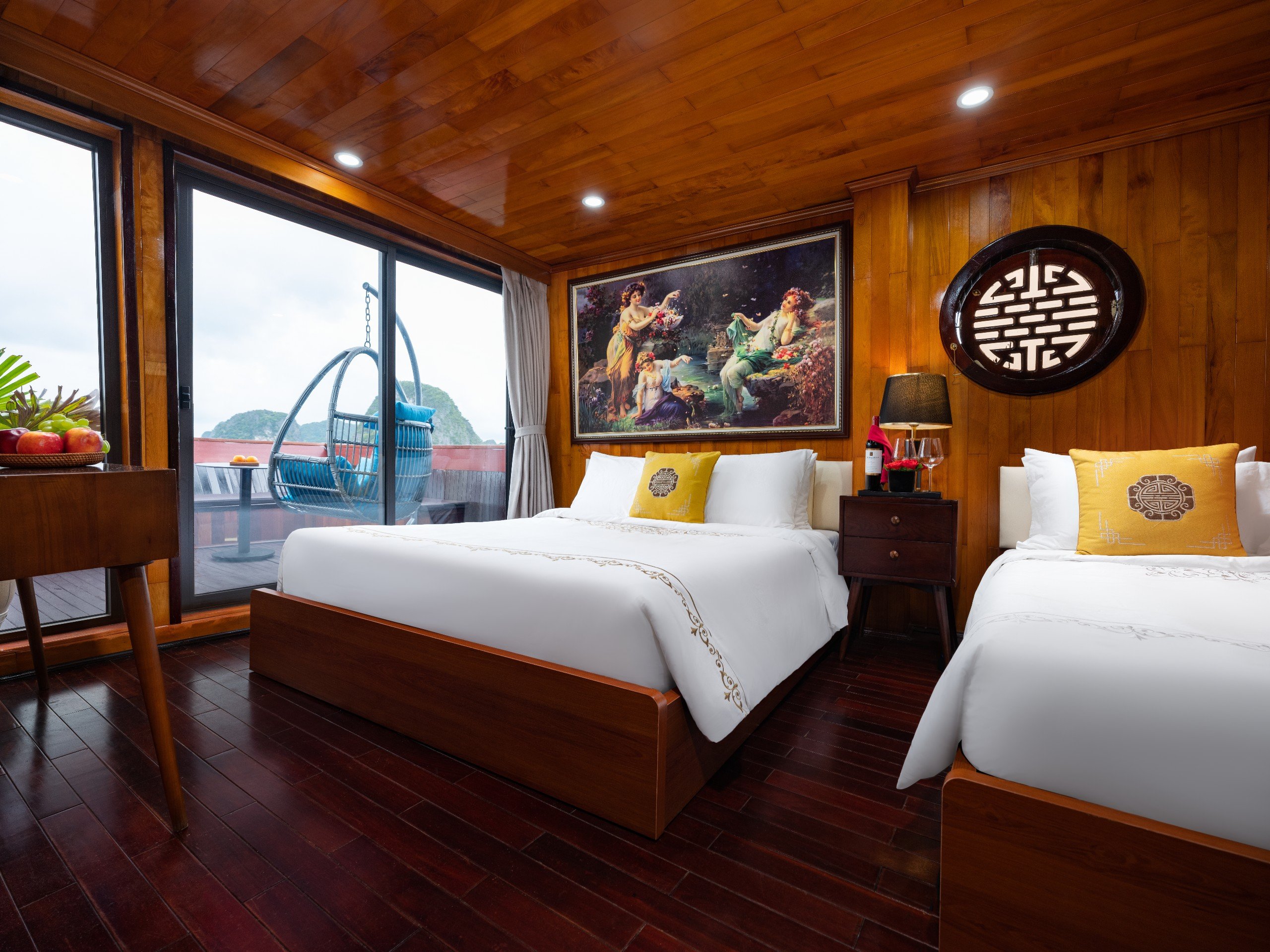 Halong Bay Cruise Overnight Hera 4 Star Boat